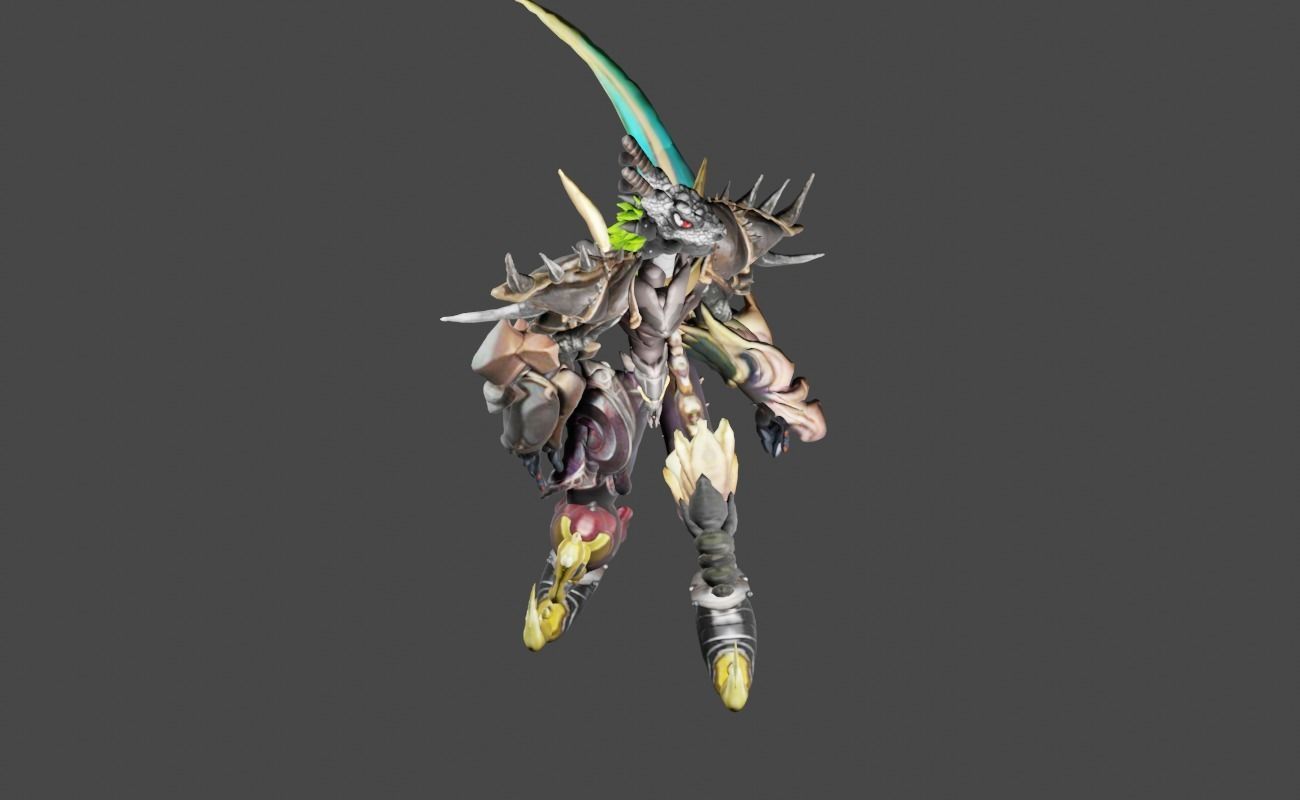 Zeloeman Beta B 46 Low-poly 3D model_21