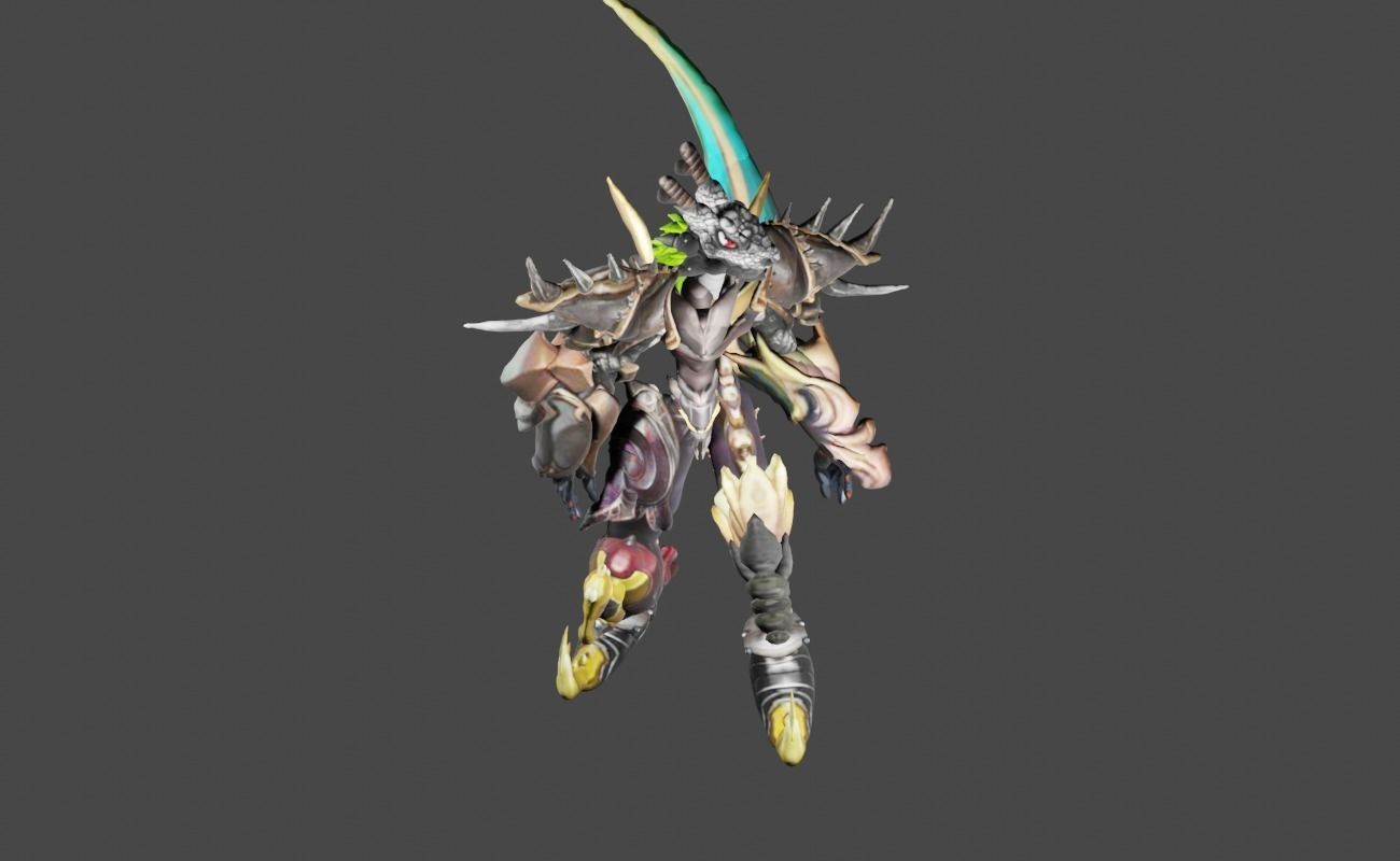 Zeloeman Beta B 46 Low-poly 3D model_17