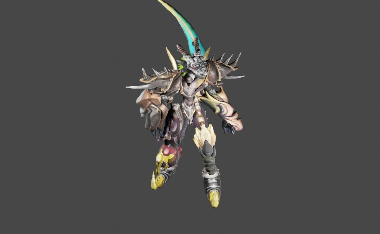 Zeloeman Beta B 46 Low-poly 3D model_1