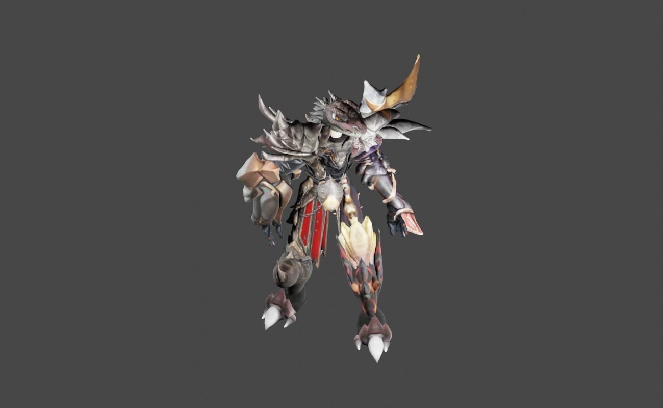 Zeloeman Beta B 40 Low-poly 3D model_8