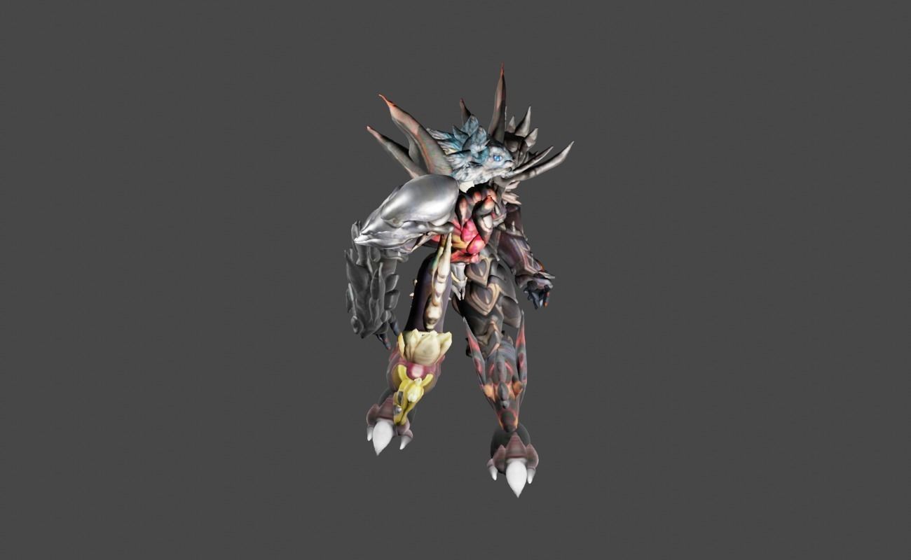 Zeloeman Beta B 32 Low-poly 3D model_24