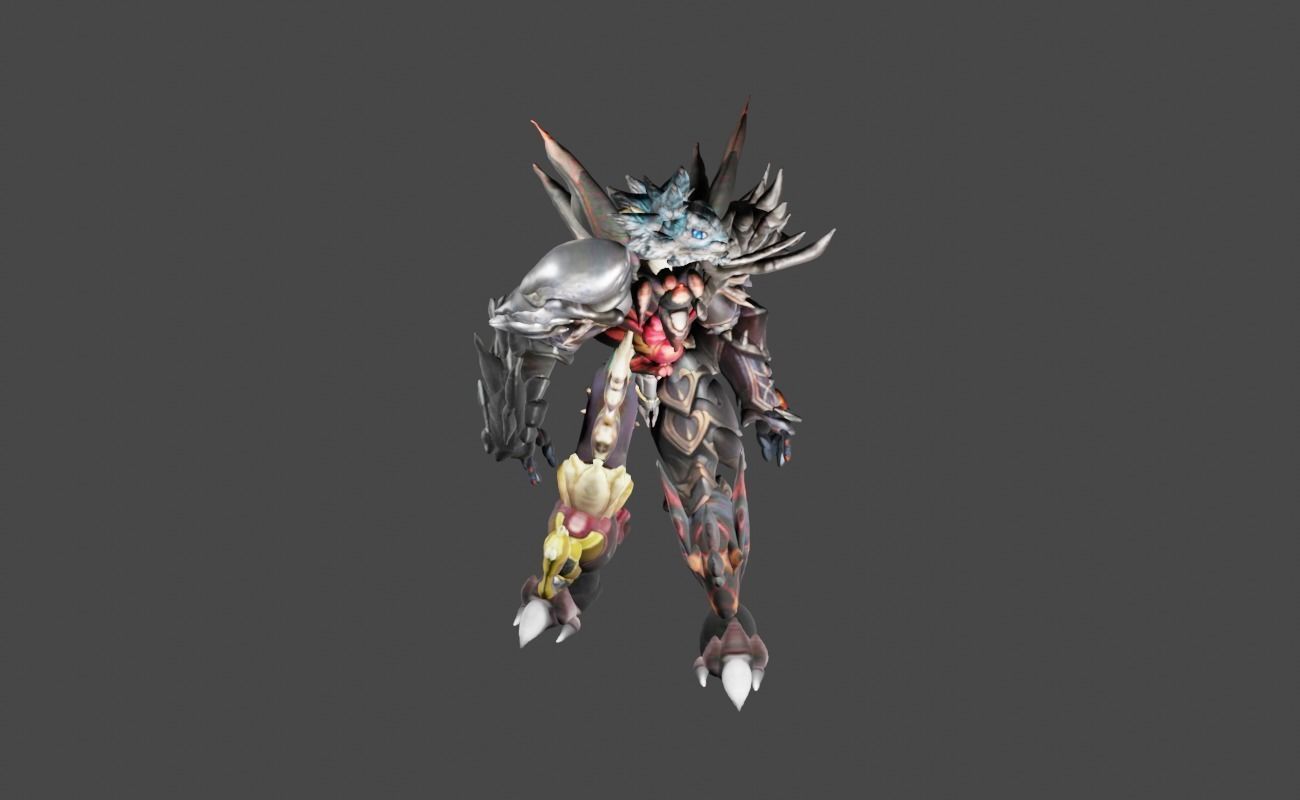 Zeloeman Beta B 32 Low-poly 3D model_18