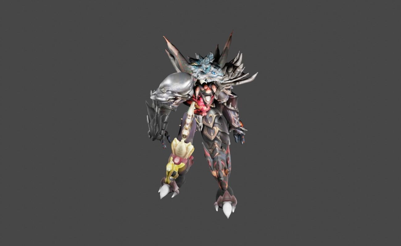 Zeloeman Beta B 32 Low-poly 3D model_15