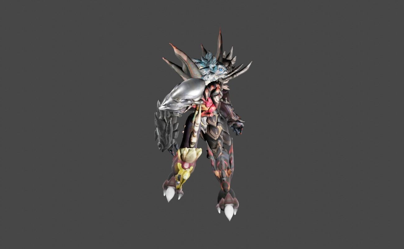 Zeloeman Beta B 32 Low-poly 3D model_25