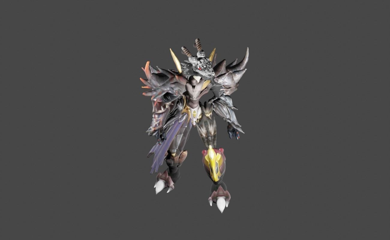 Zeloeman Beta B 31 Low-poly 3D model_9