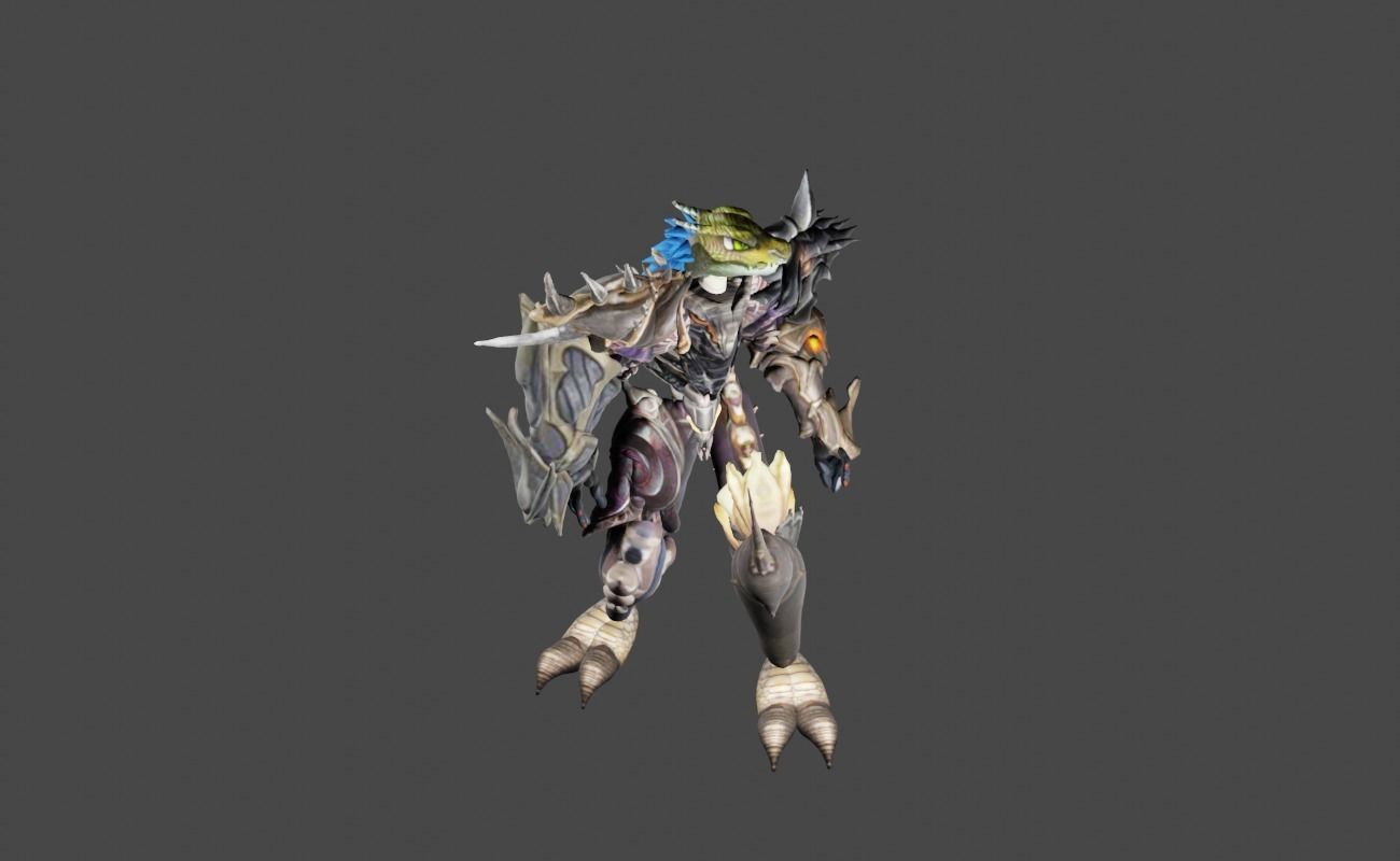 Zeloeman Beta B 29 Low-poly 3D model_21