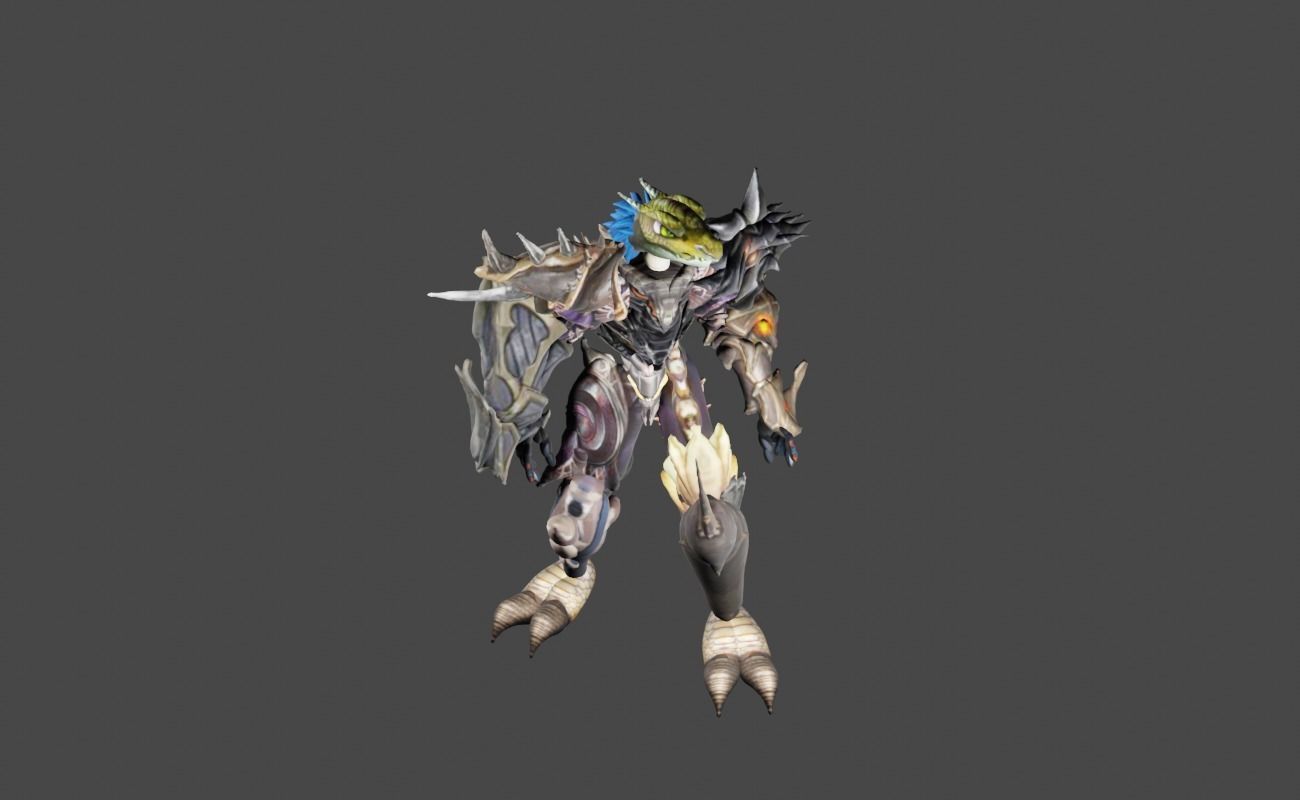 Zeloeman Beta B 29 Low-poly 3D model_10