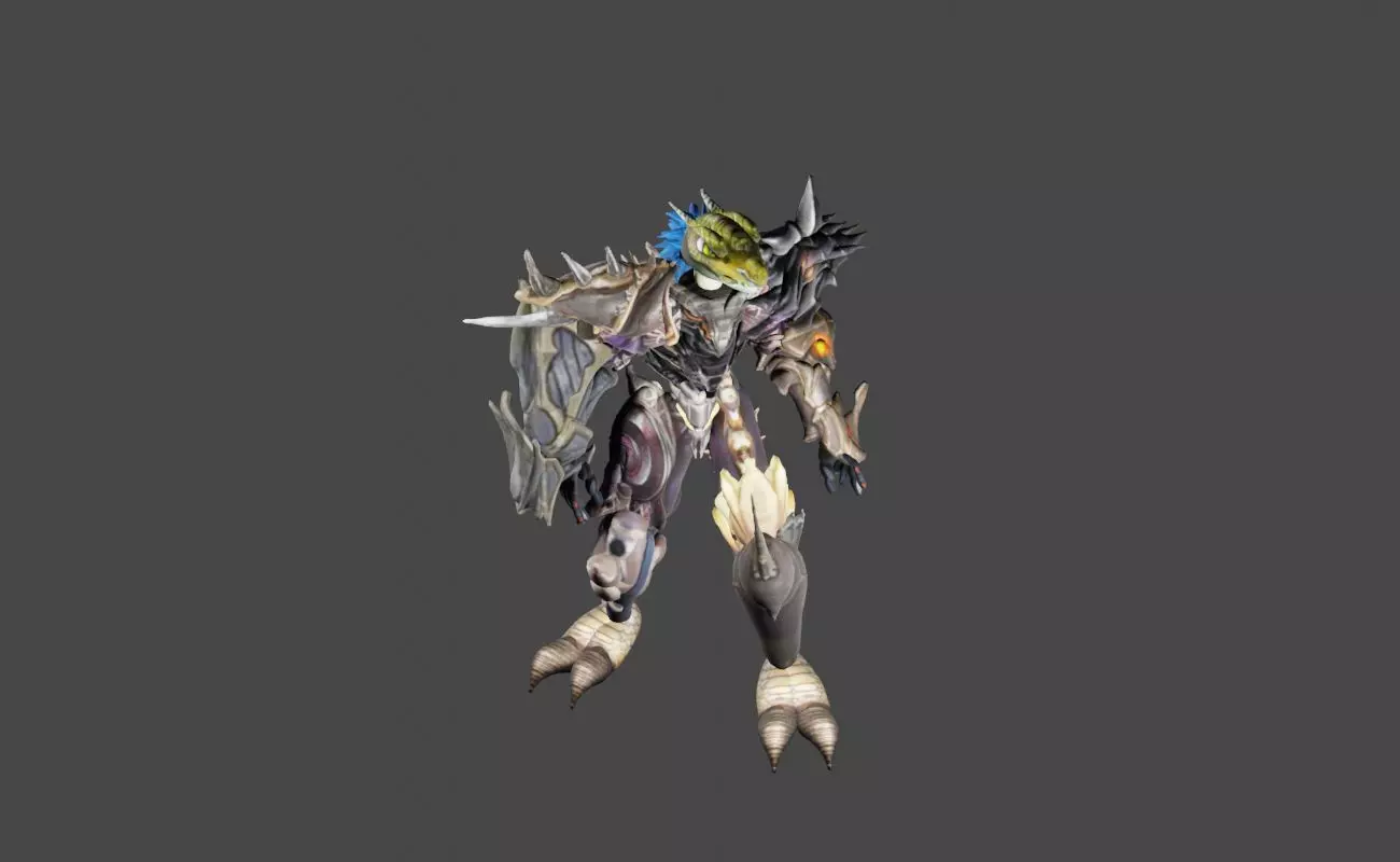 Zeloeman Beta B 29 Low-poly 3D model_0