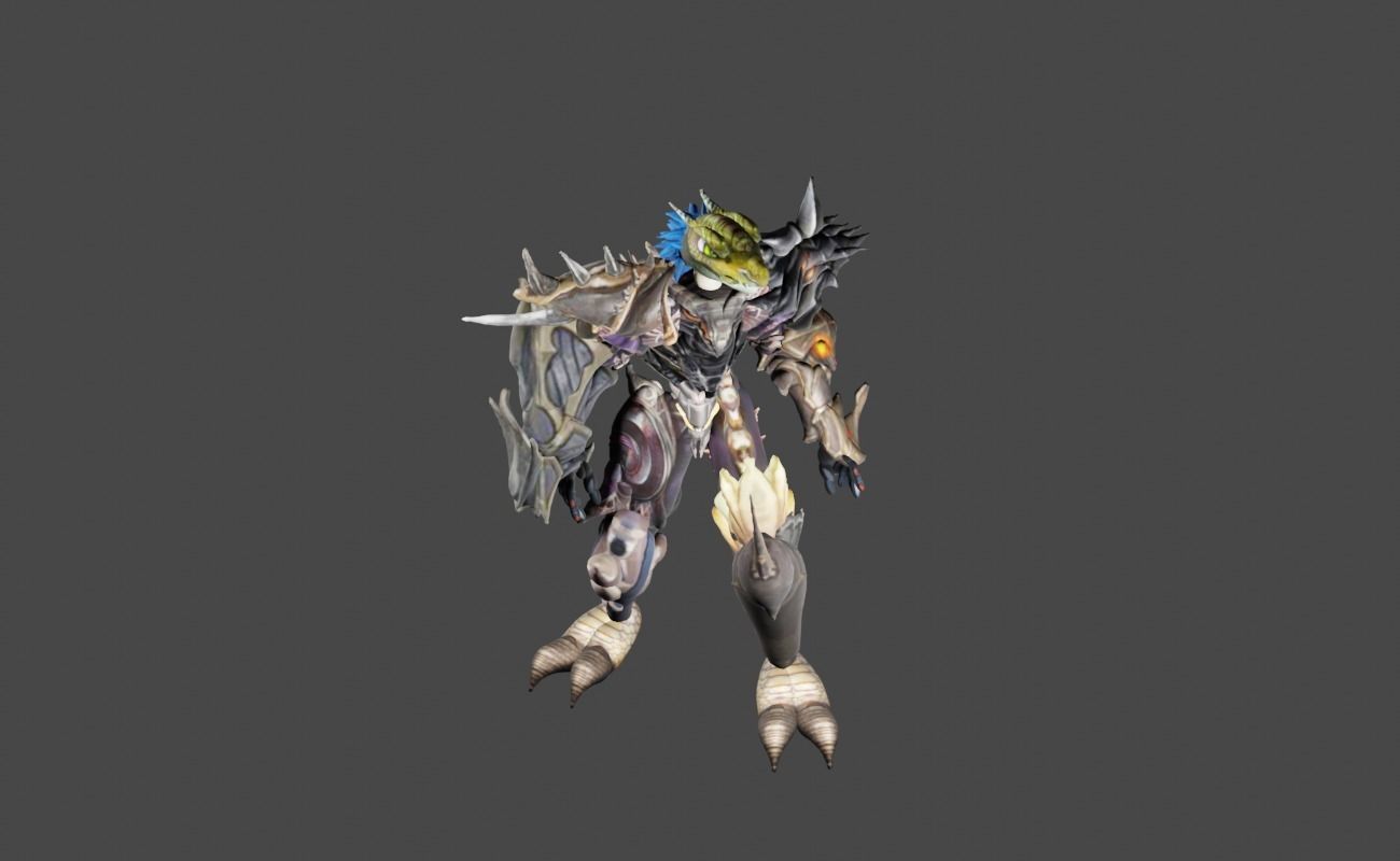 Zeloeman Beta B 29 Low-poly 3D model_4