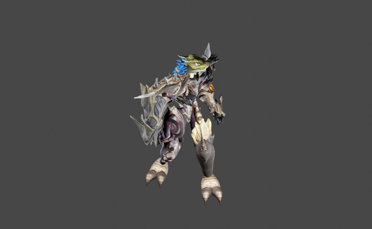 Zeloeman Beta B 29 Low-poly 3D model_25