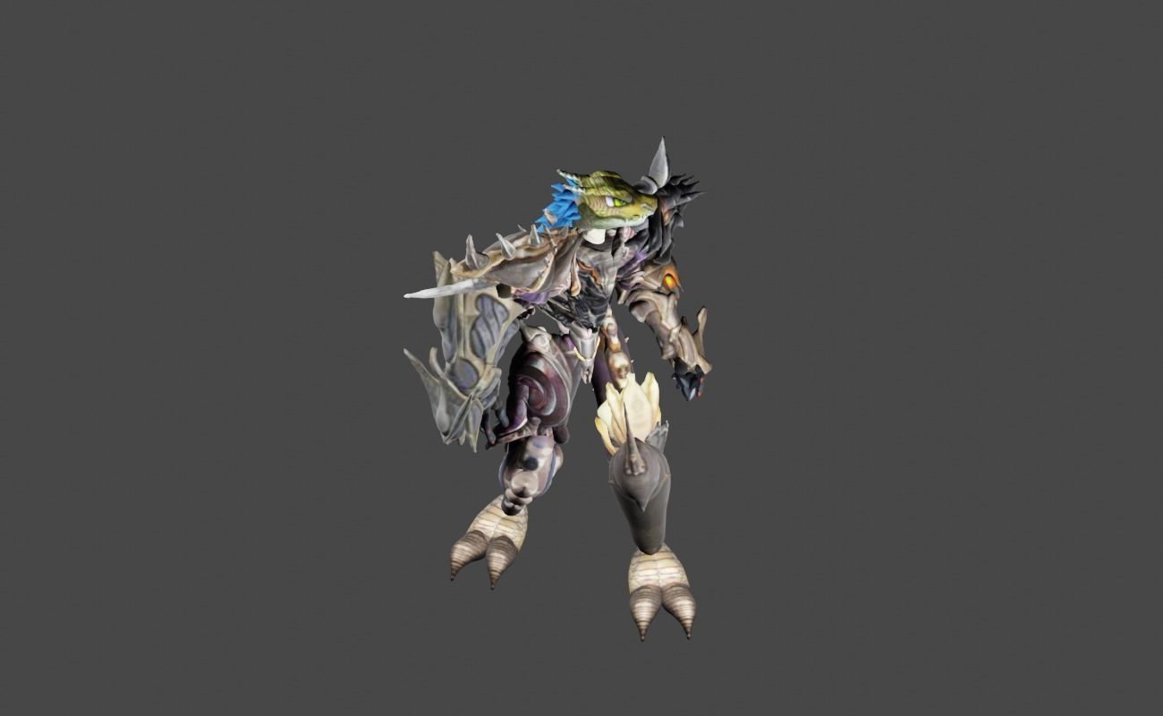 Zeloeman Beta B 29 Low-poly 3D model_23