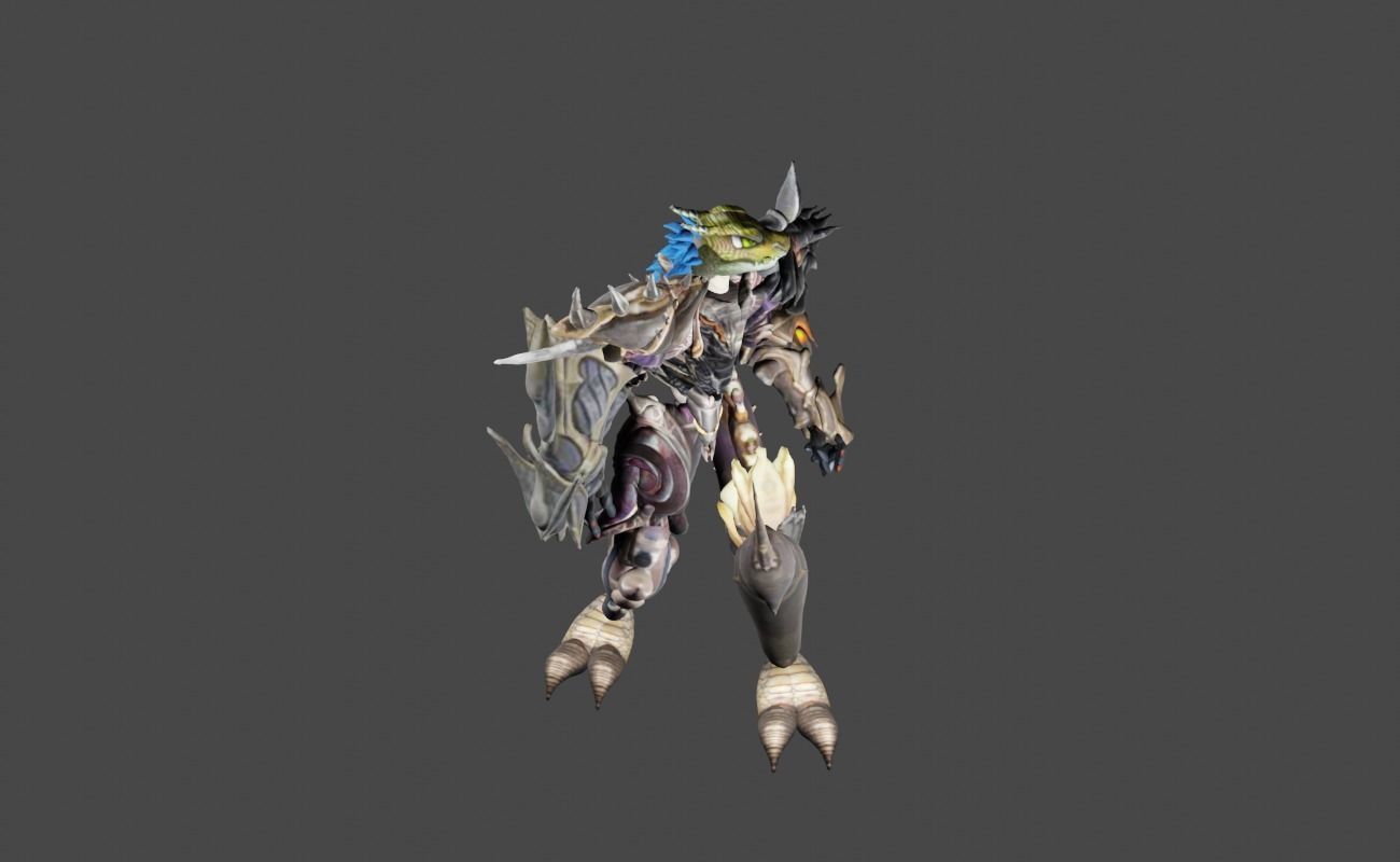 Zeloeman Beta B 29 Low-poly 3D model_24