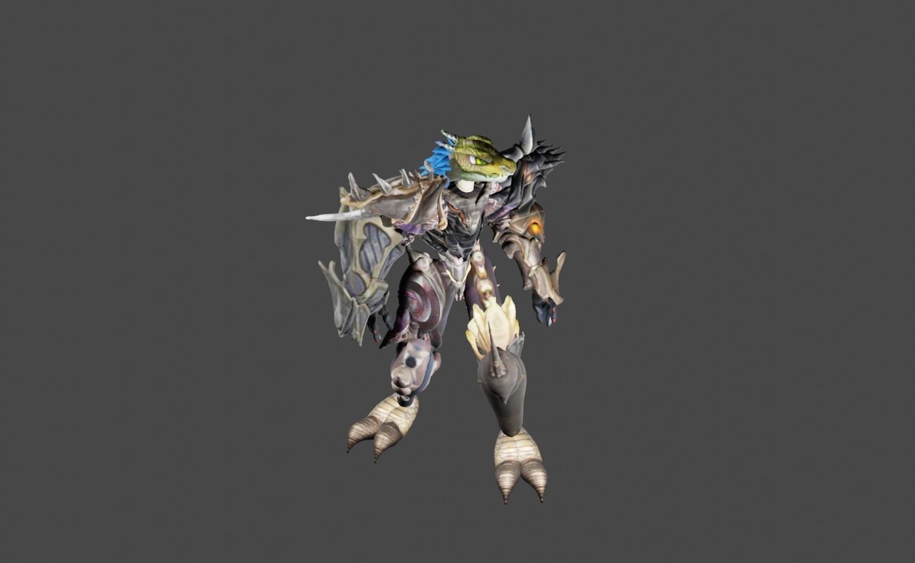 Zeloeman Beta B 29 Low-poly 3D model_19