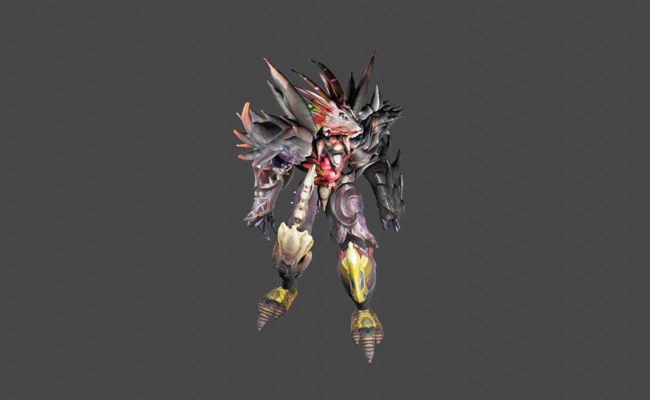 Zeloeman Beta B 27 Low-poly 3D model_7