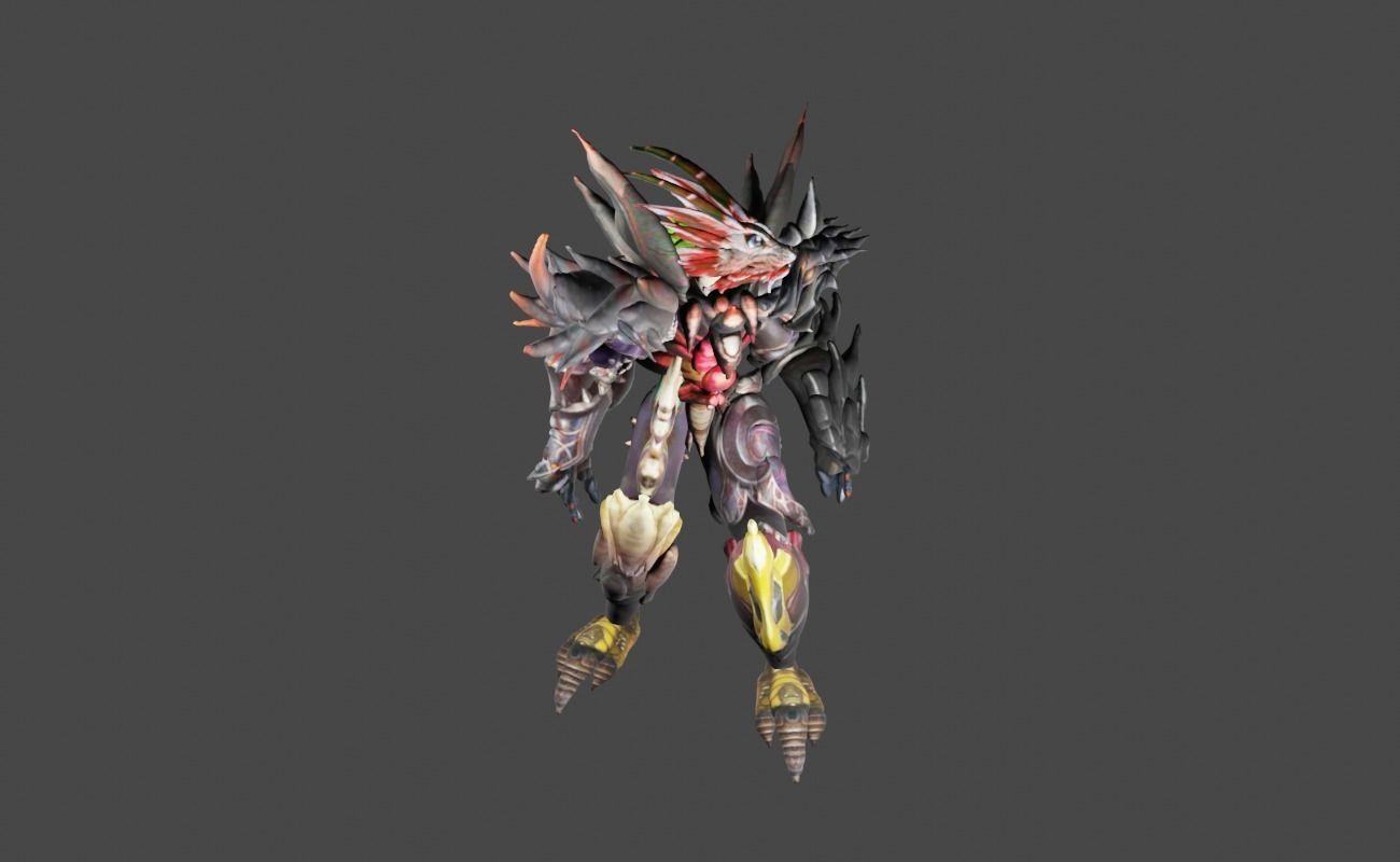 Zeloeman Beta B 27 Low-poly 3D model_18