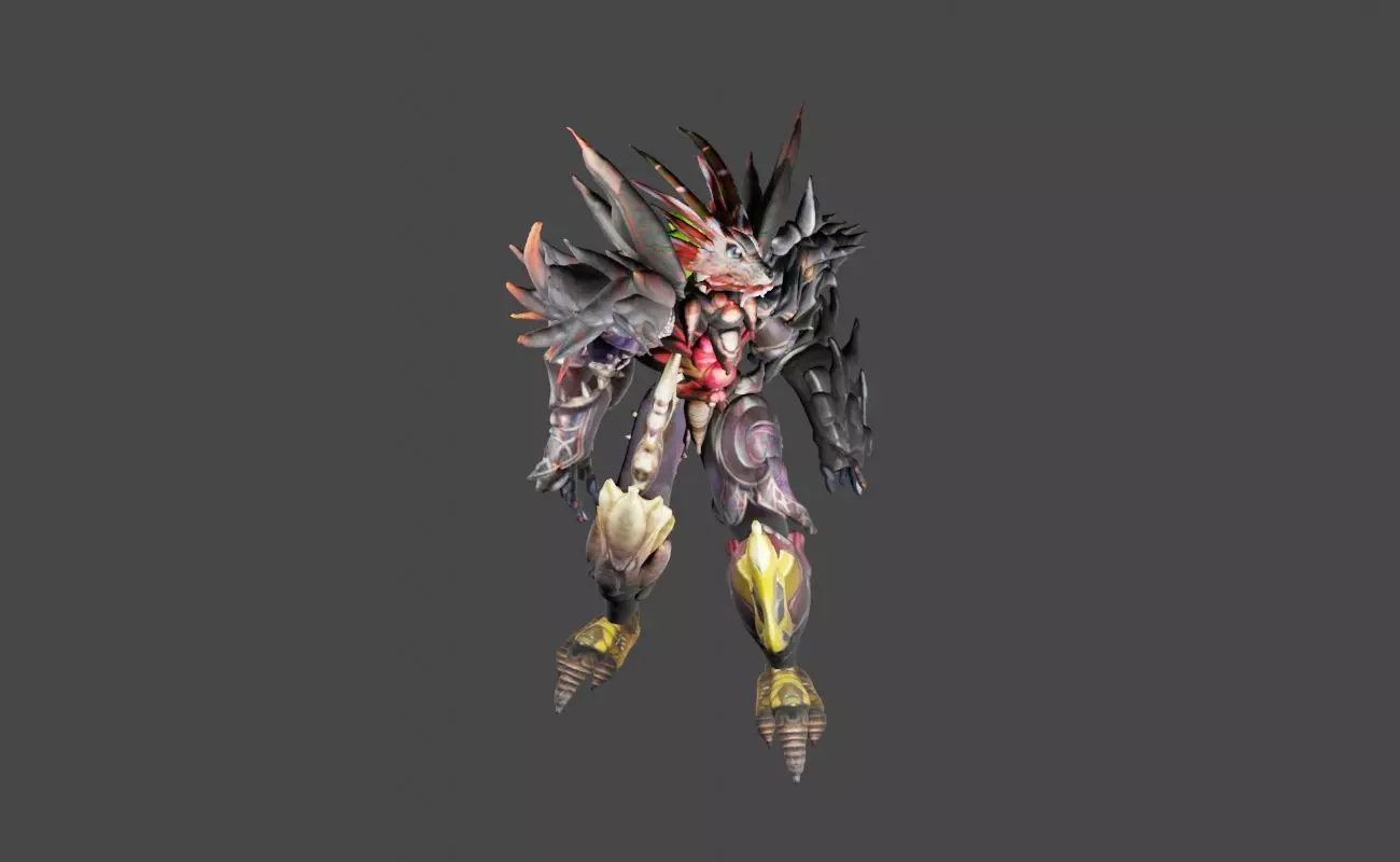 Zeloeman Beta B 27 Low-poly 3D model_0