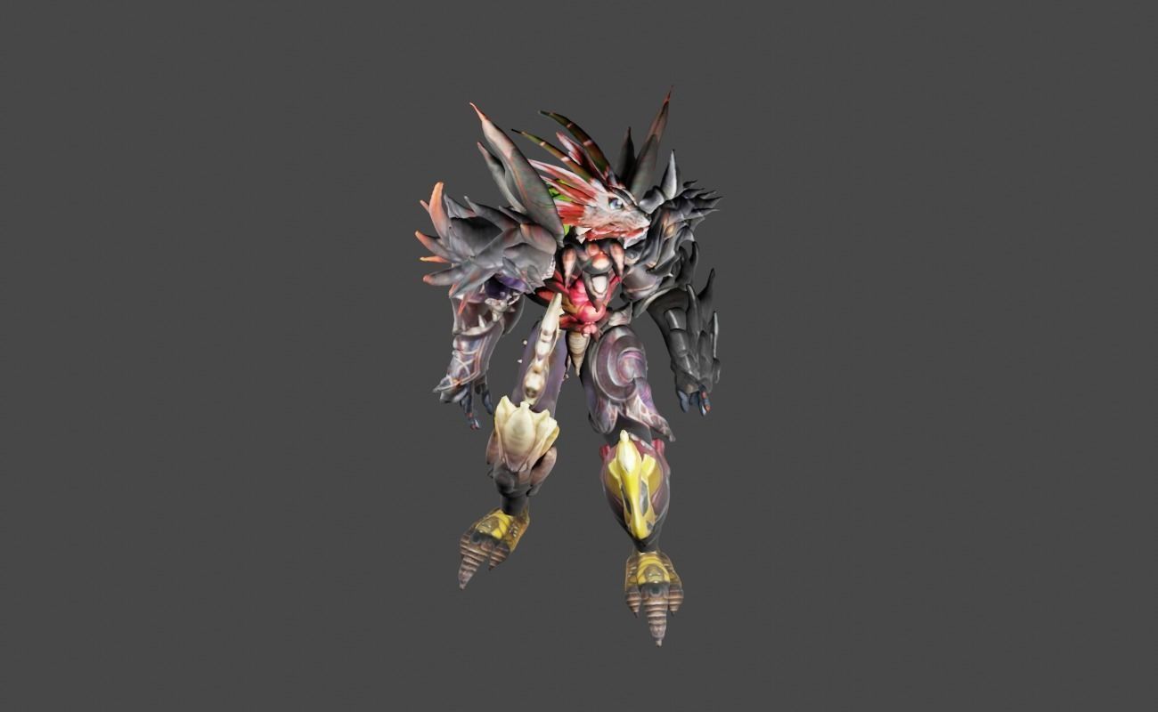 Zeloeman Beta B 27 Low-poly 3D model_11