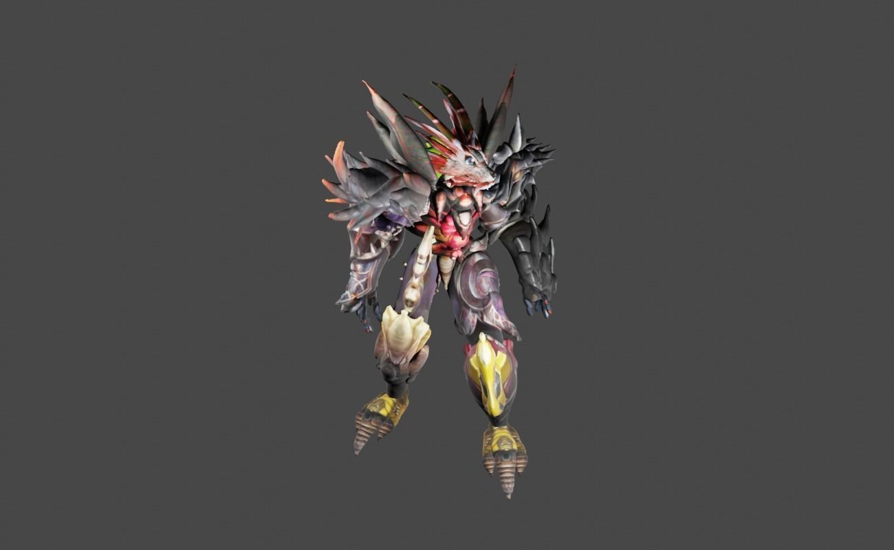 Zeloeman Beta B 27 Low-poly 3D model_5