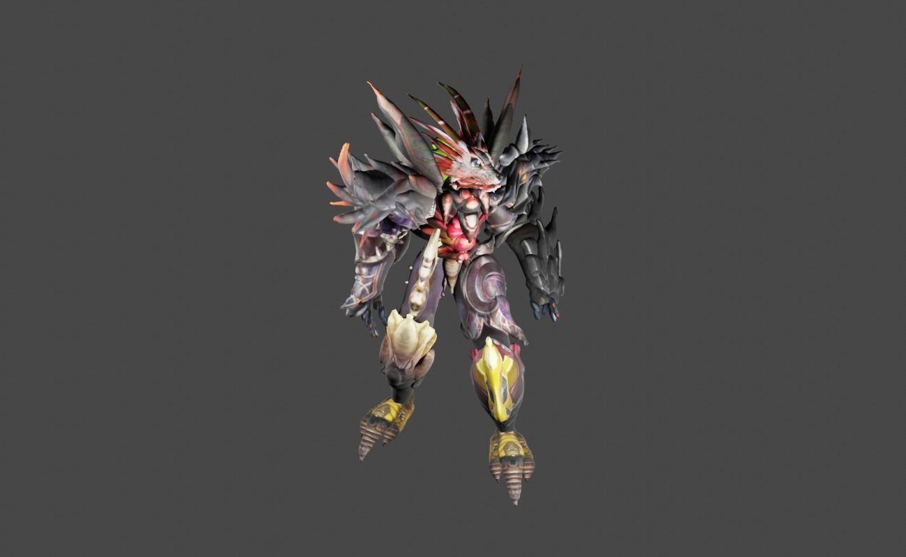 Zeloeman Beta B 27 Low-poly 3D model_4