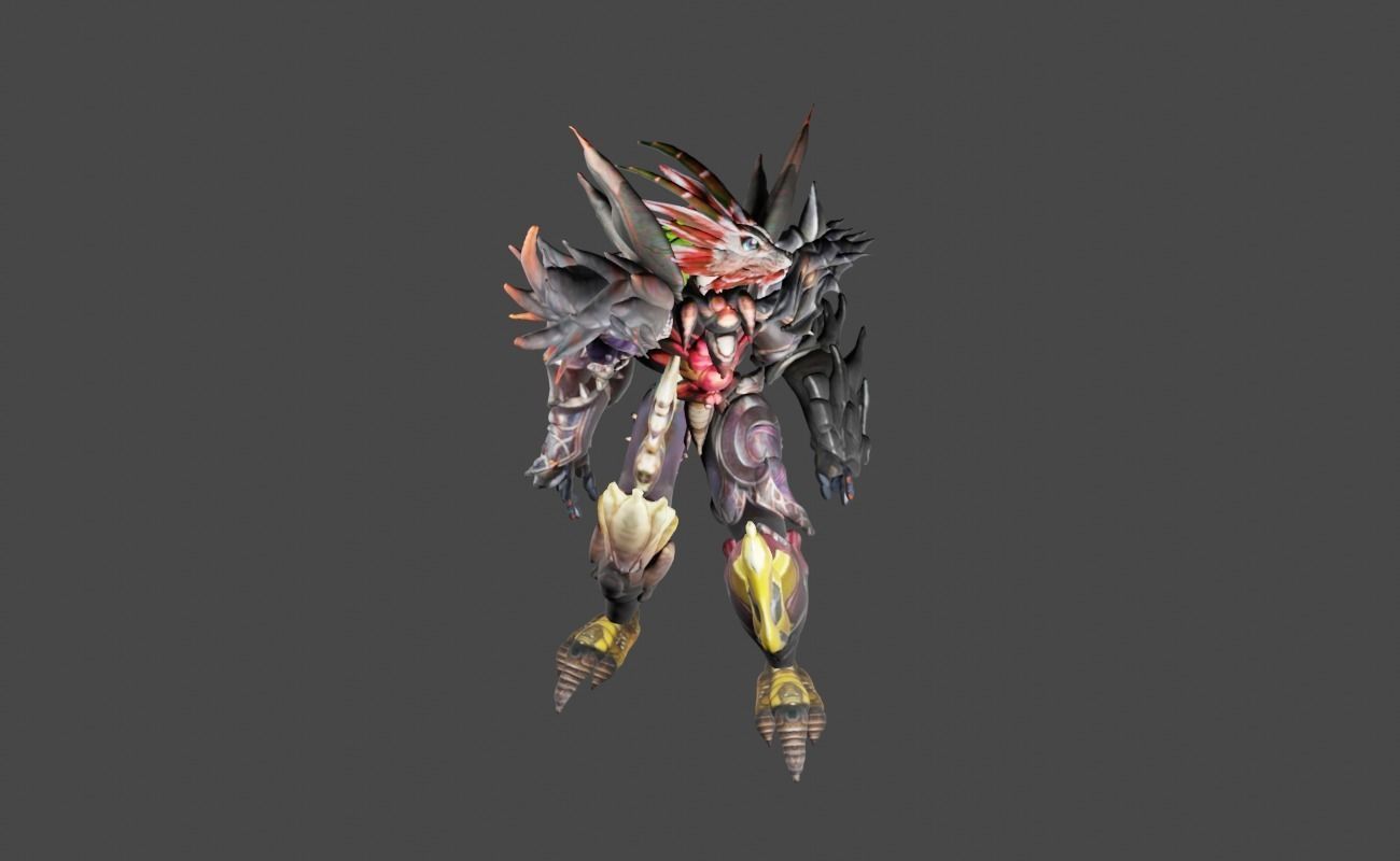 Zeloeman Beta B 27 Low-poly 3D model_15