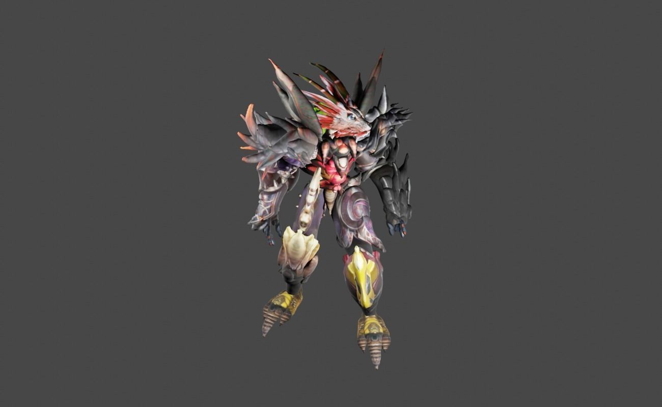 Zeloeman Beta B 27 Low-poly 3D model_10