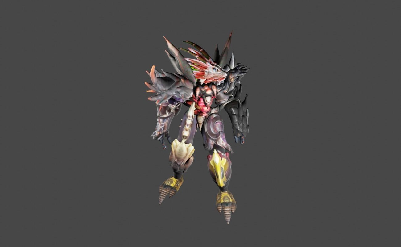 Zeloeman Beta B 27 Low-poly 3D model_16