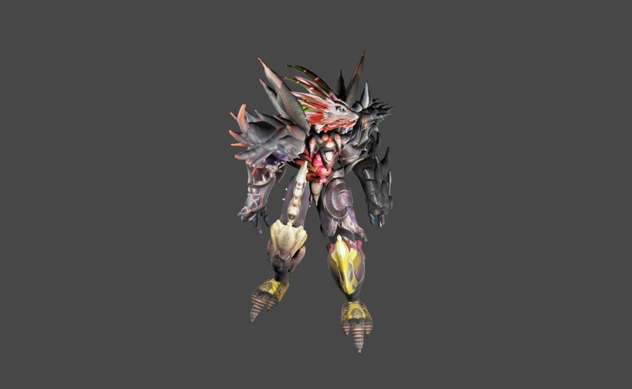 Zeloeman Beta B 27 Low-poly 3D model_17