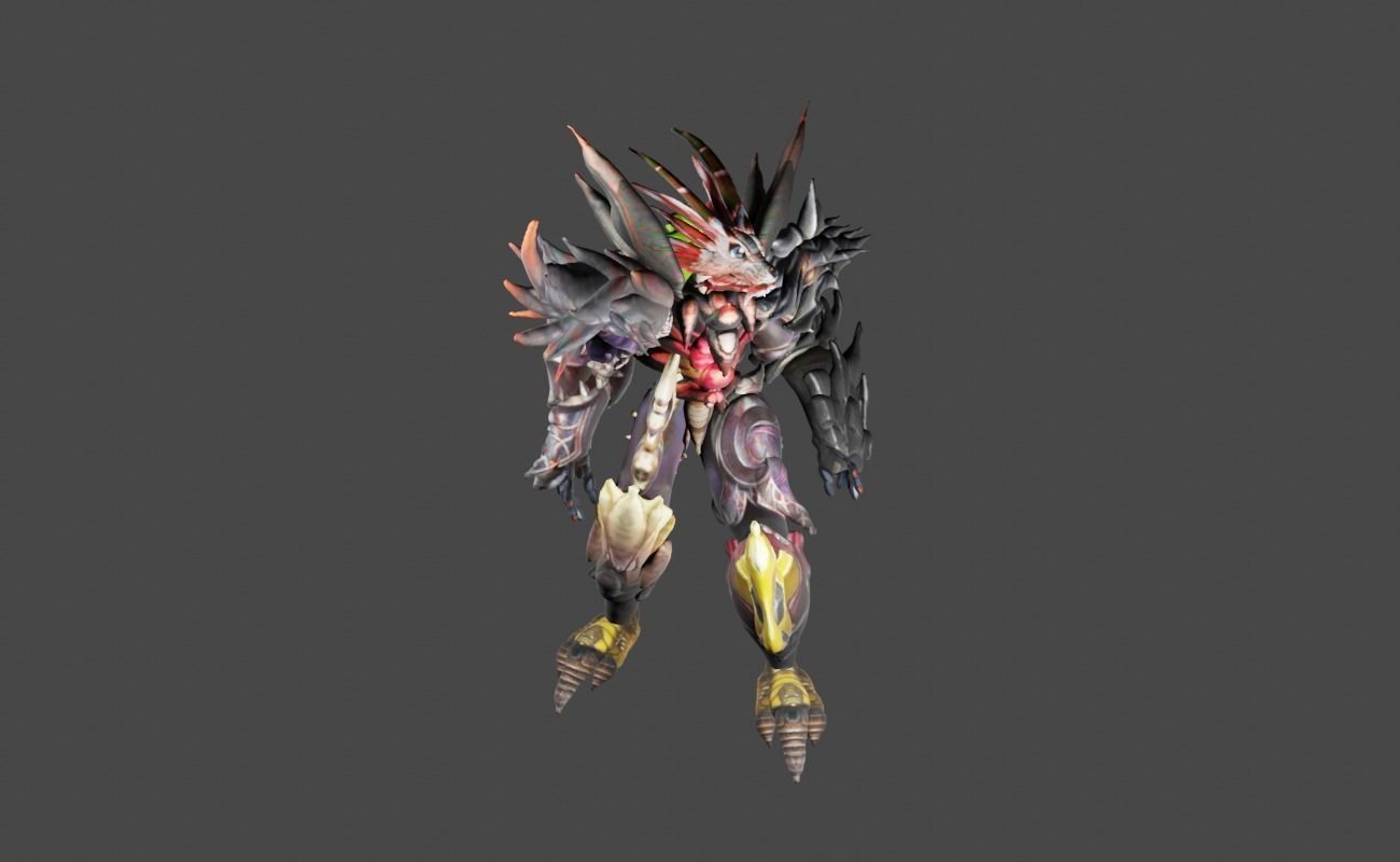 Zeloeman Beta B 27 Low-poly 3D model_6