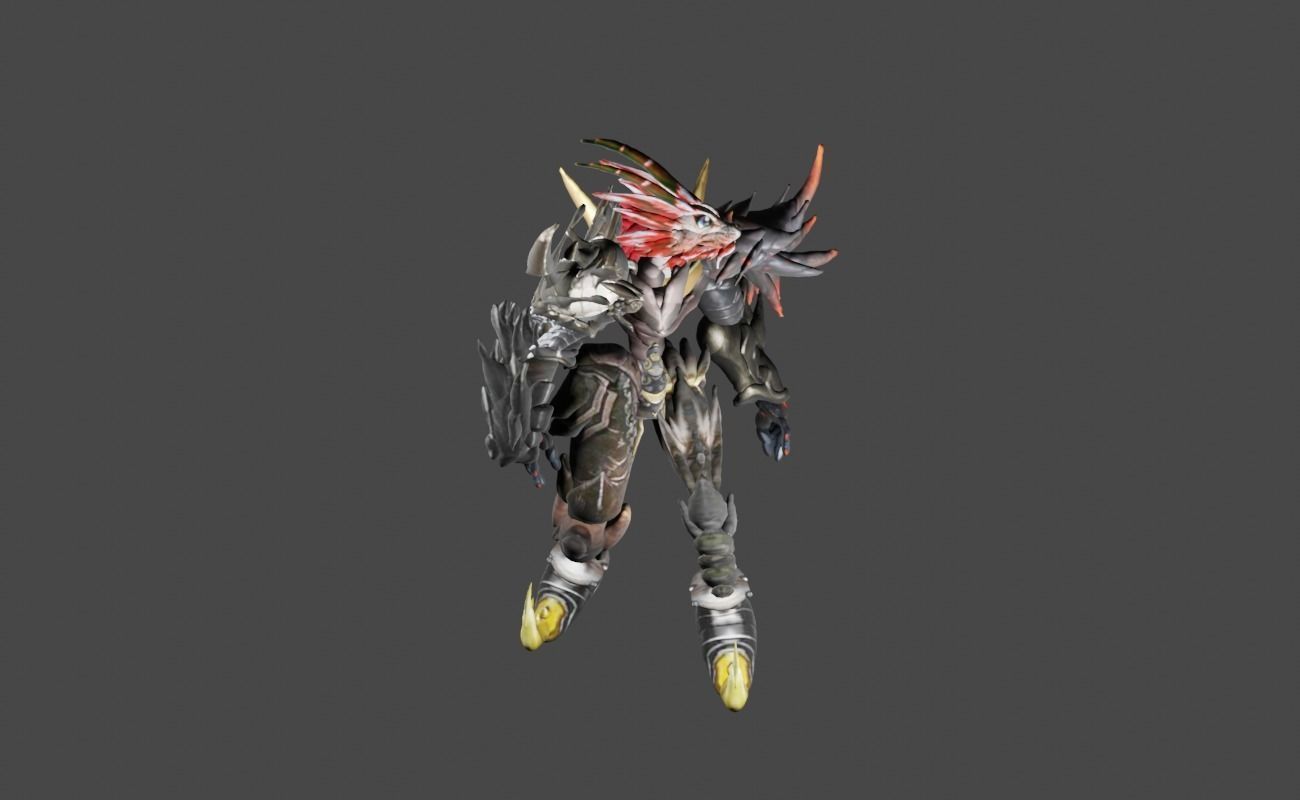 Zeloeman Beta B 26 Low-poly 3D model_20