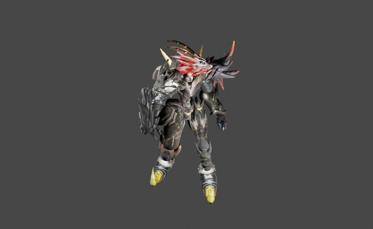 Zeloeman Beta B 26 Low-poly 3D model_21