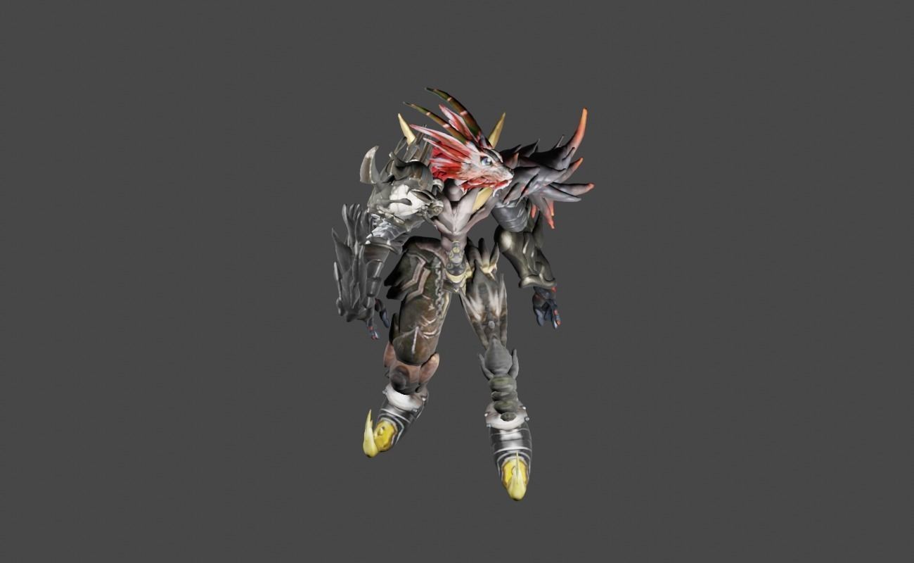 Zeloeman Beta B 26 Low-poly 3D model_11