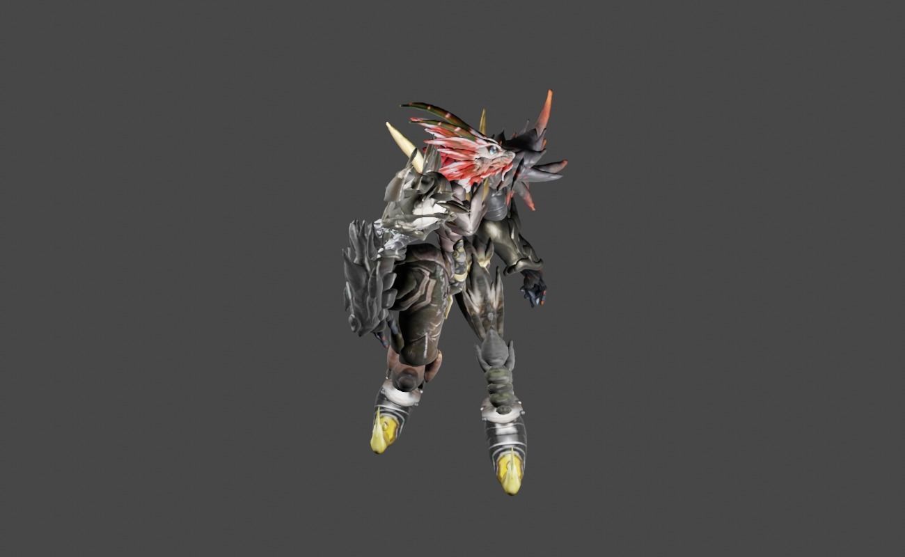 Zeloeman Beta B 26 Low-poly 3D model_24