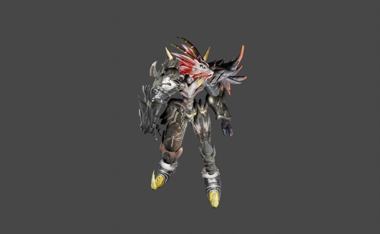 Zeloeman Beta B 26 Low-poly 3D model_12