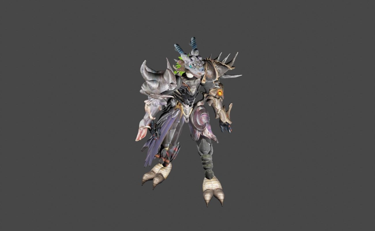 Zeloeman Beta B 22 Low-poly 3D model_2