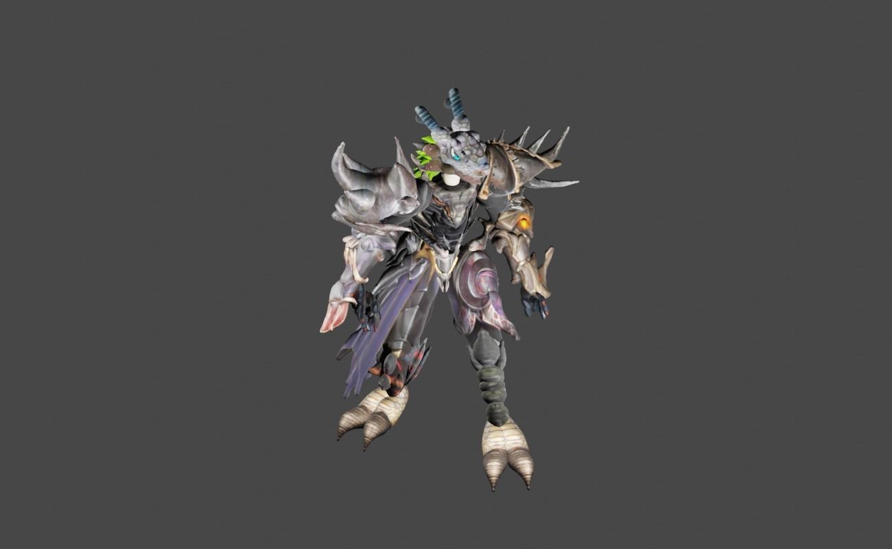 Zeloeman Beta B 22 Low-poly 3D model_8