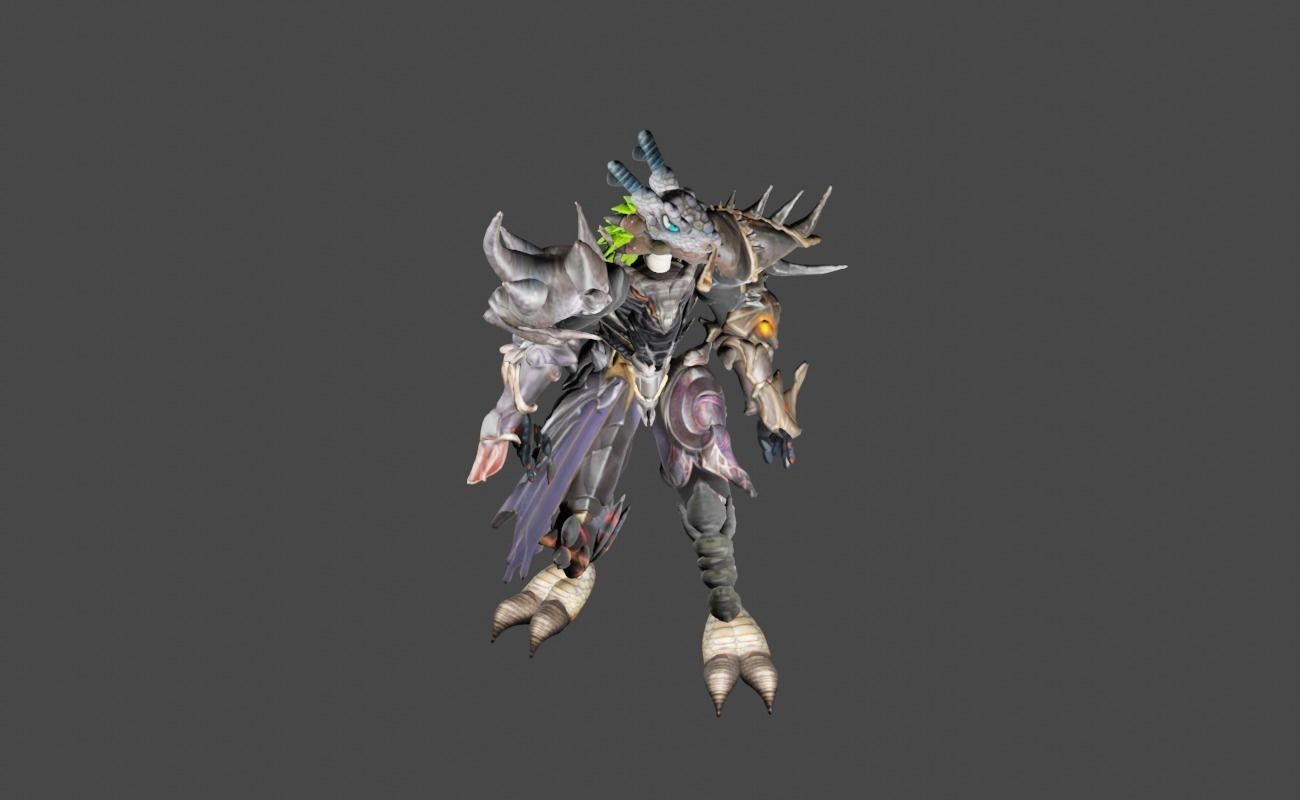 Zeloeman Beta B 22 Low-poly 3D model_14