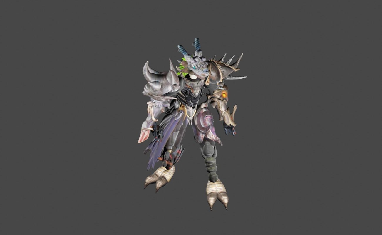 Zeloeman Beta B 22 Low-poly 3D model_4