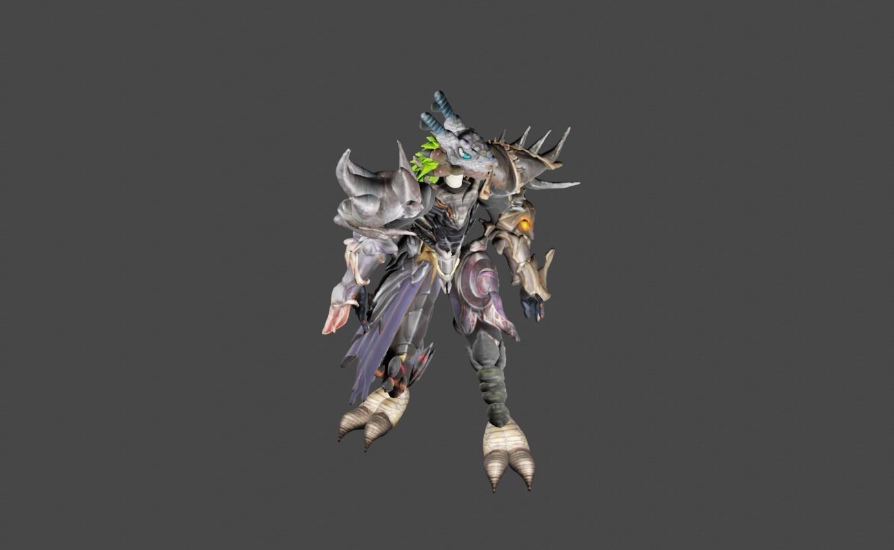 Zeloeman Beta B 22 Low-poly 3D model_17