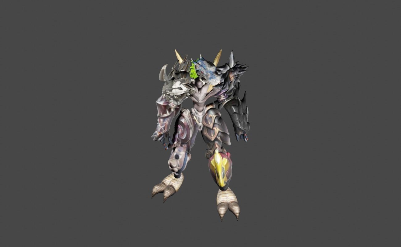 Zeloeman Beta B 20 Low-poly 3D model_1