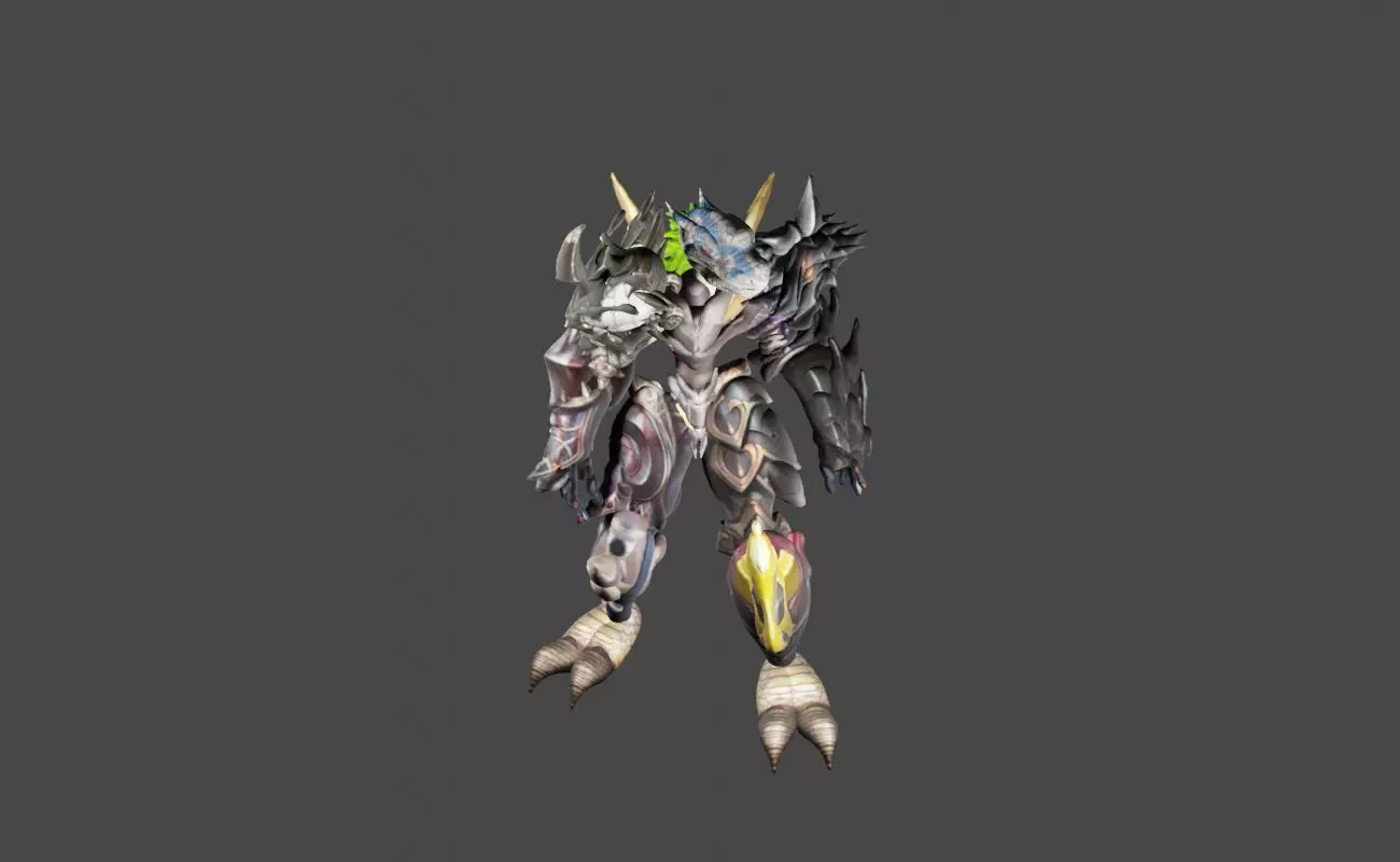 Zeloeman Beta B 20 Low-poly 3D model_0