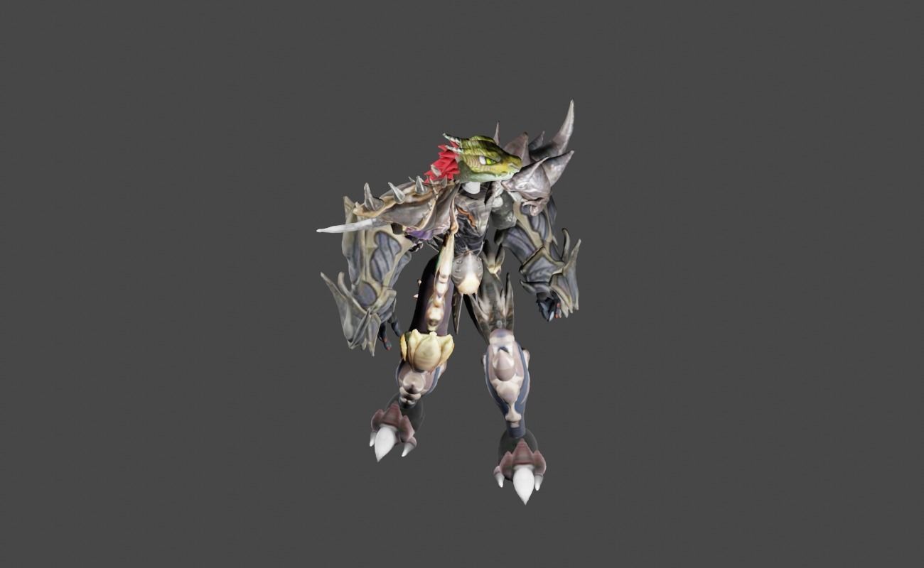 Zeloeman Beta B 19 Low-poly 3D model_22