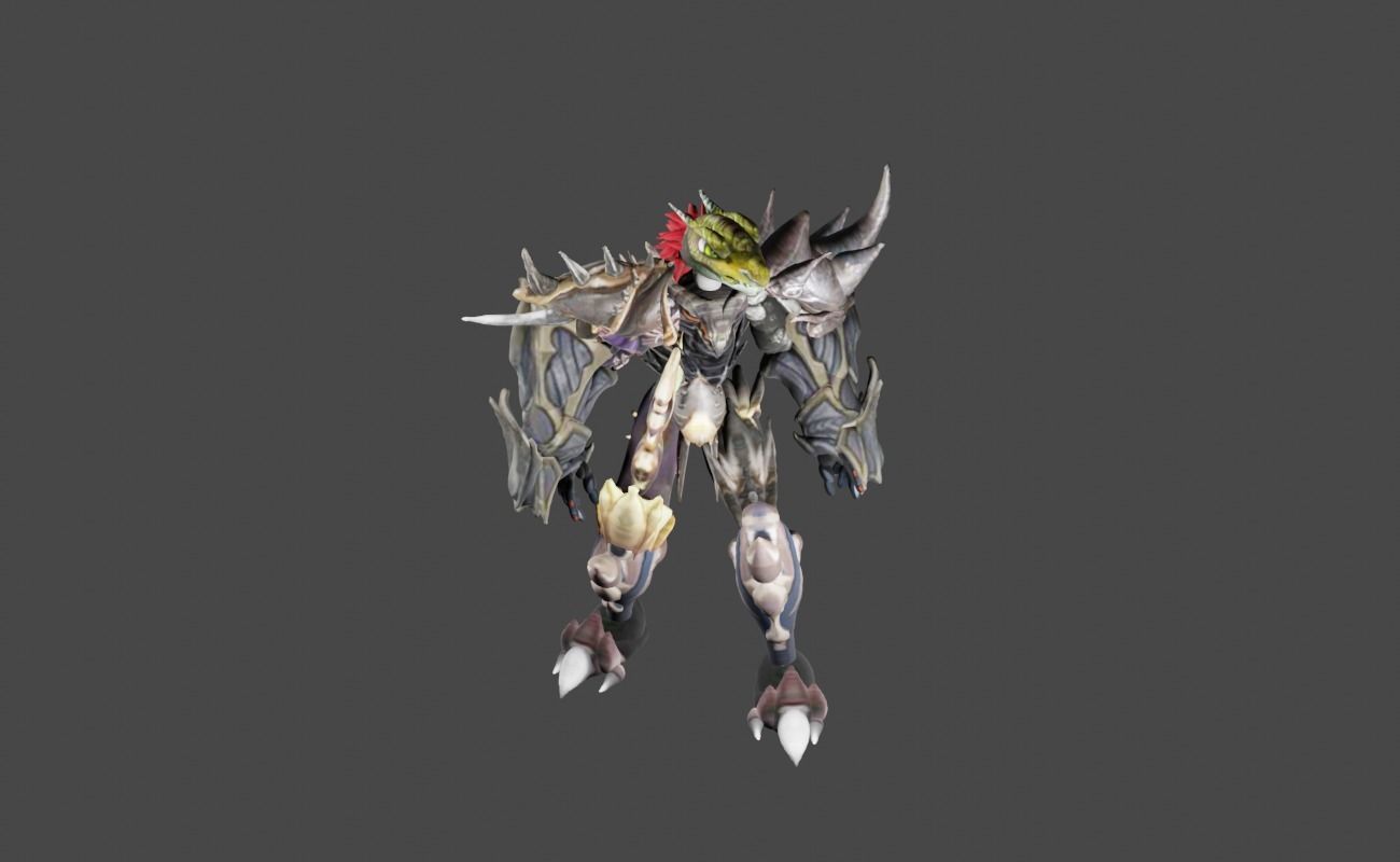 Zeloeman Beta B 19 Low-poly 3D model_5