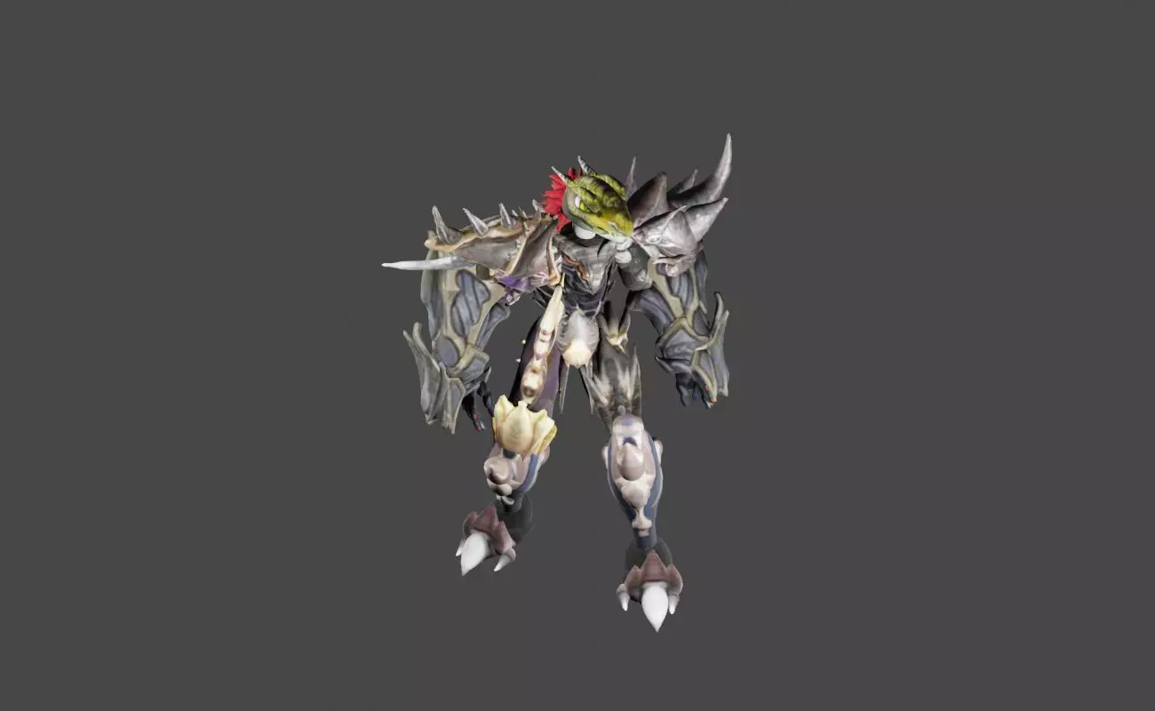 Zeloeman Beta B 19 Low-poly 3D model_0