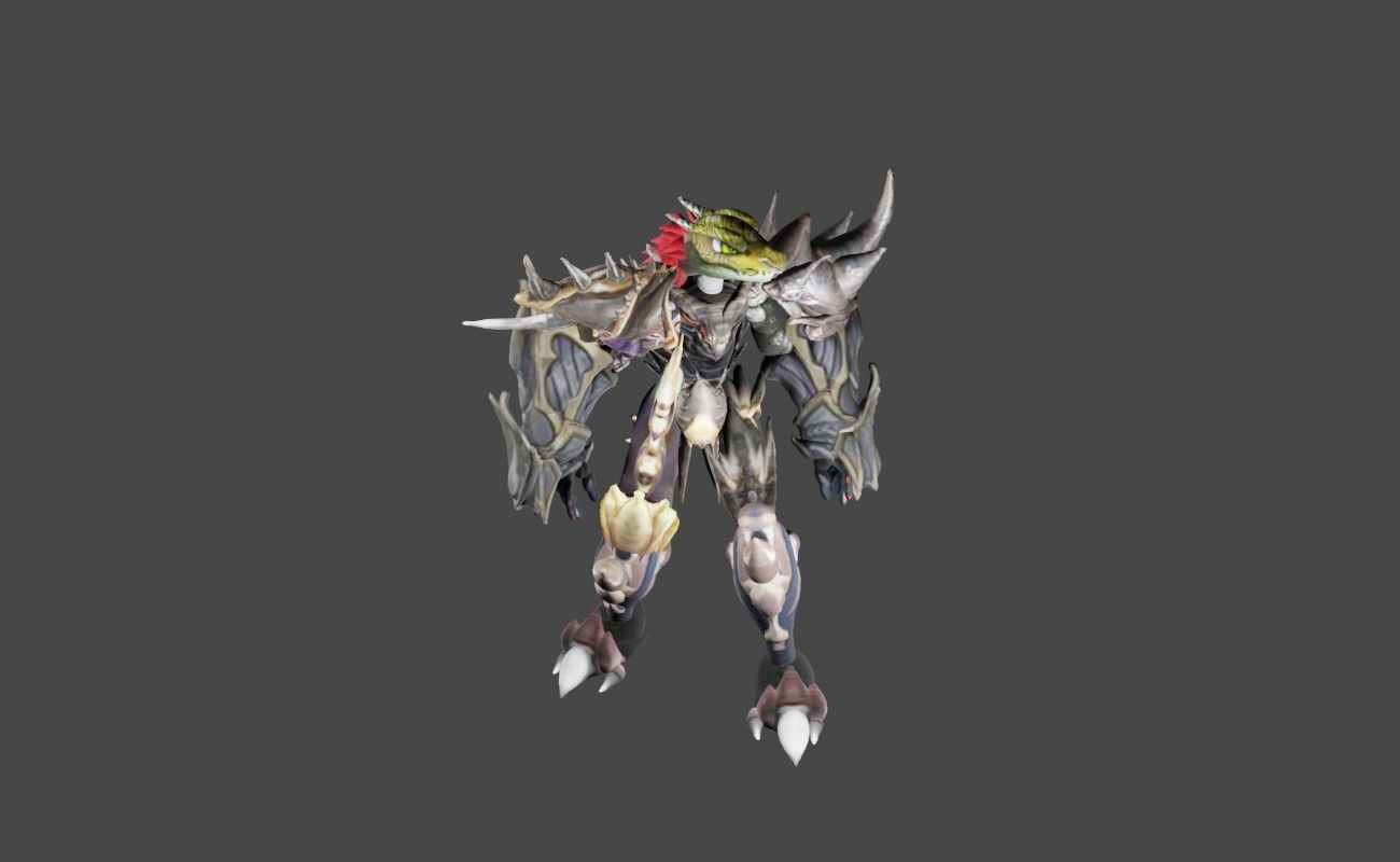 Zeloeman Beta B 19 Low-poly 3D model_16