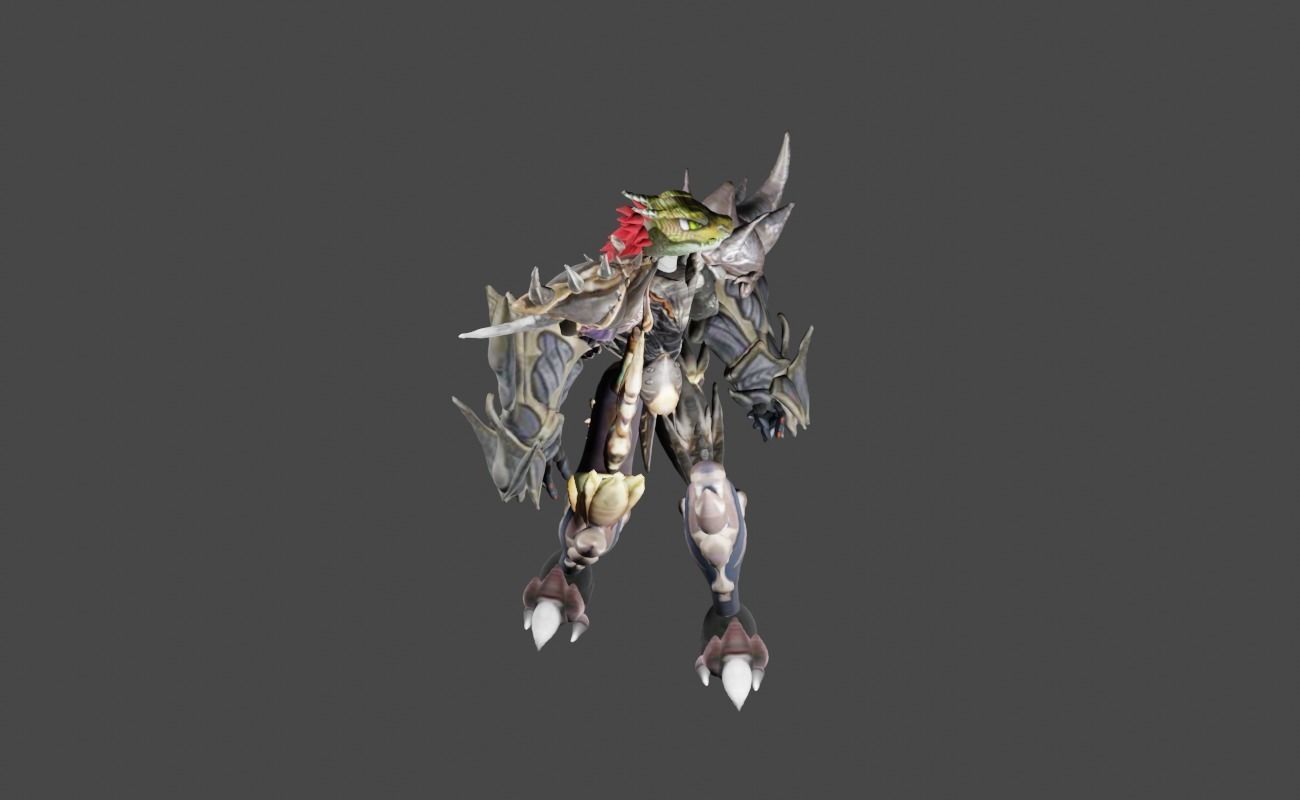 Zeloeman Beta B 19 Low-poly 3D model_24