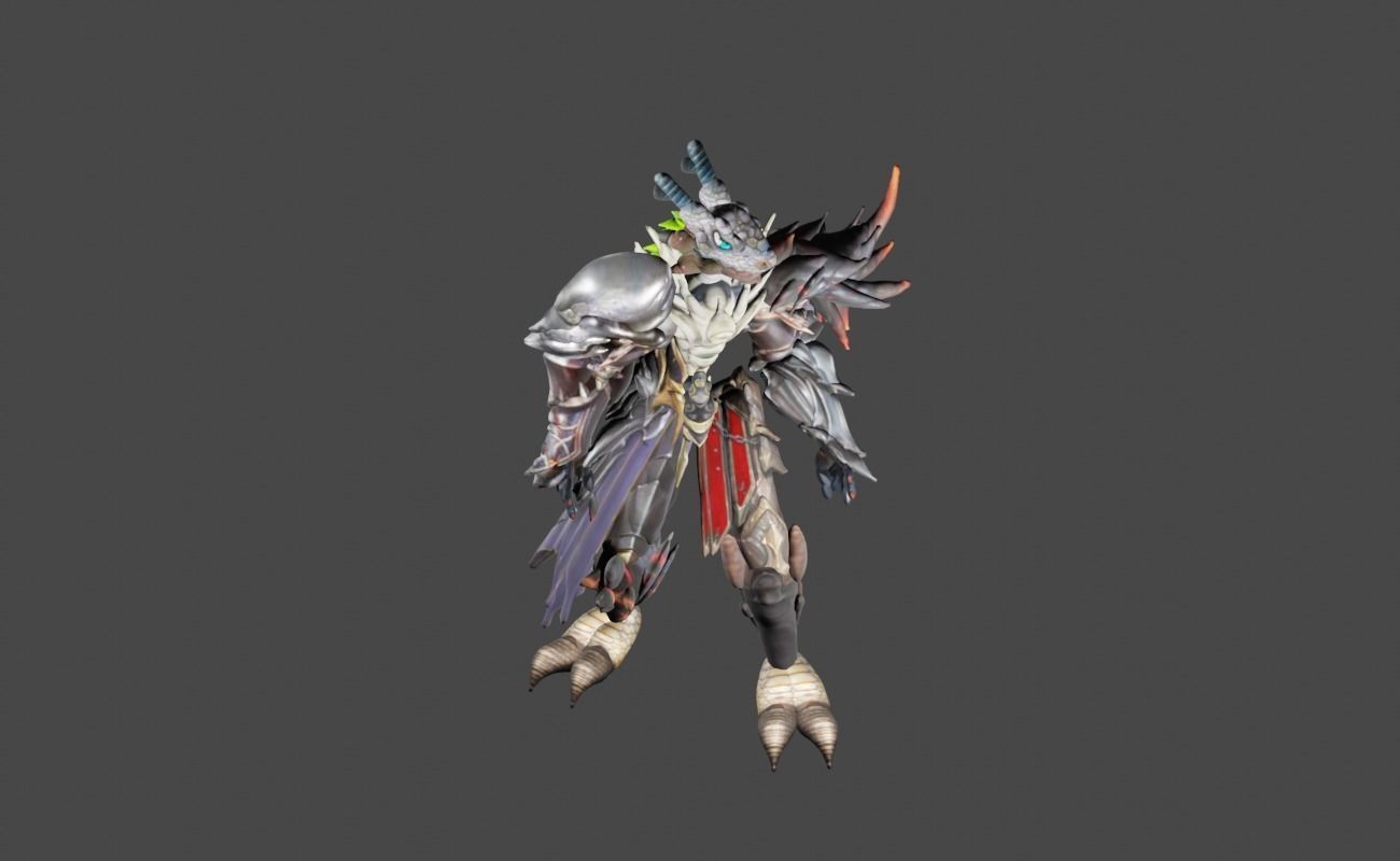 Zeloeman Beta B 17 Low-poly 3D model_14