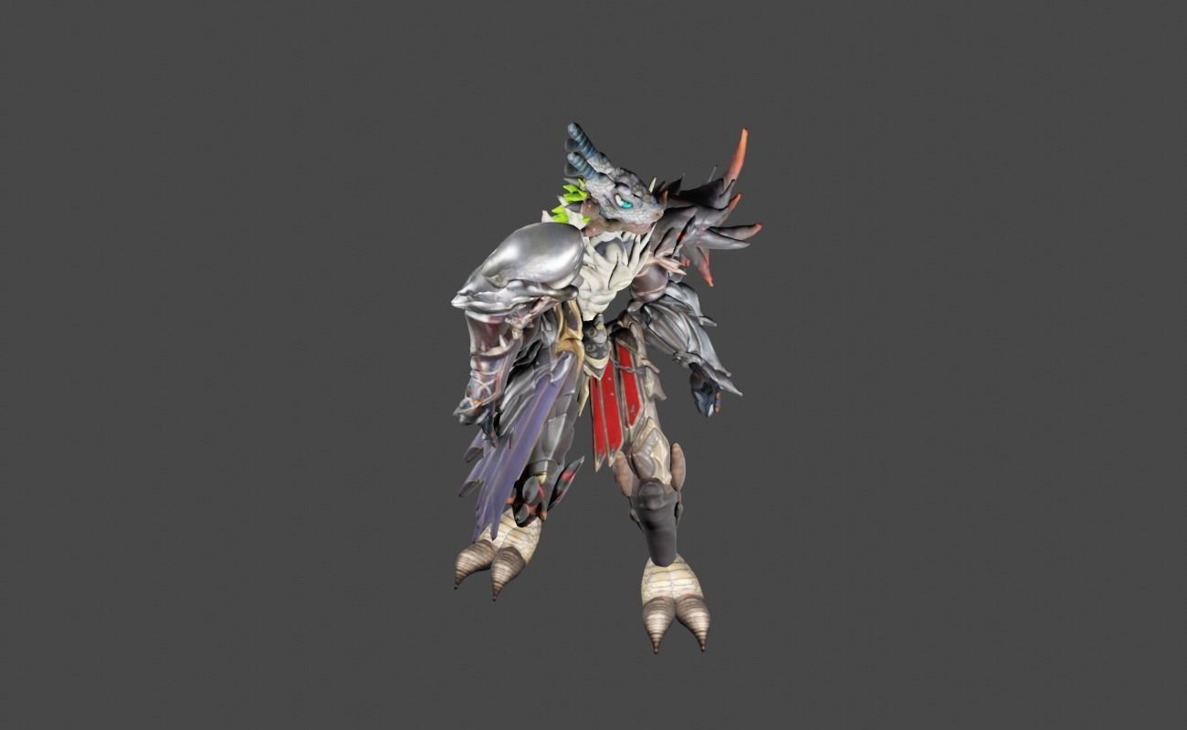 Zeloeman Beta B 17 Low-poly 3D model_21