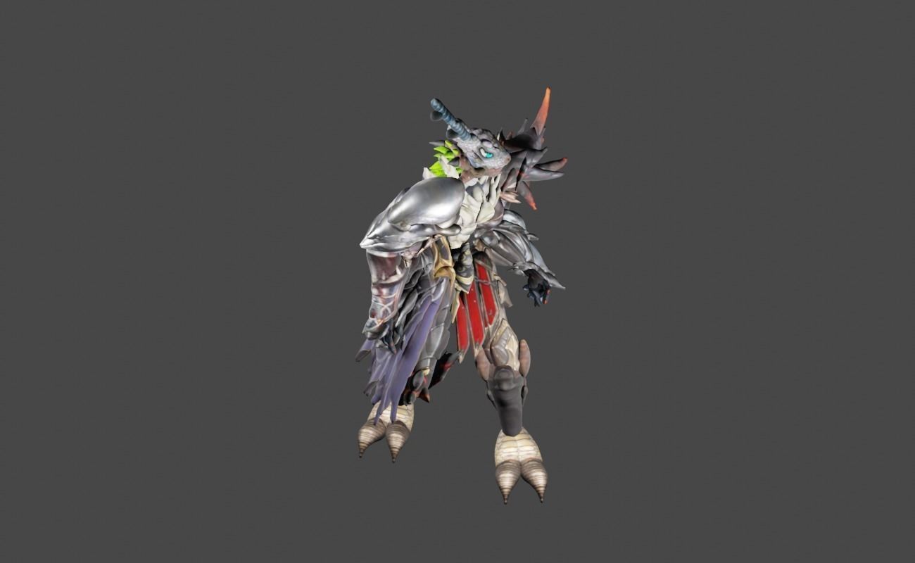 Zeloeman Beta B 17 Low-poly 3D model_25