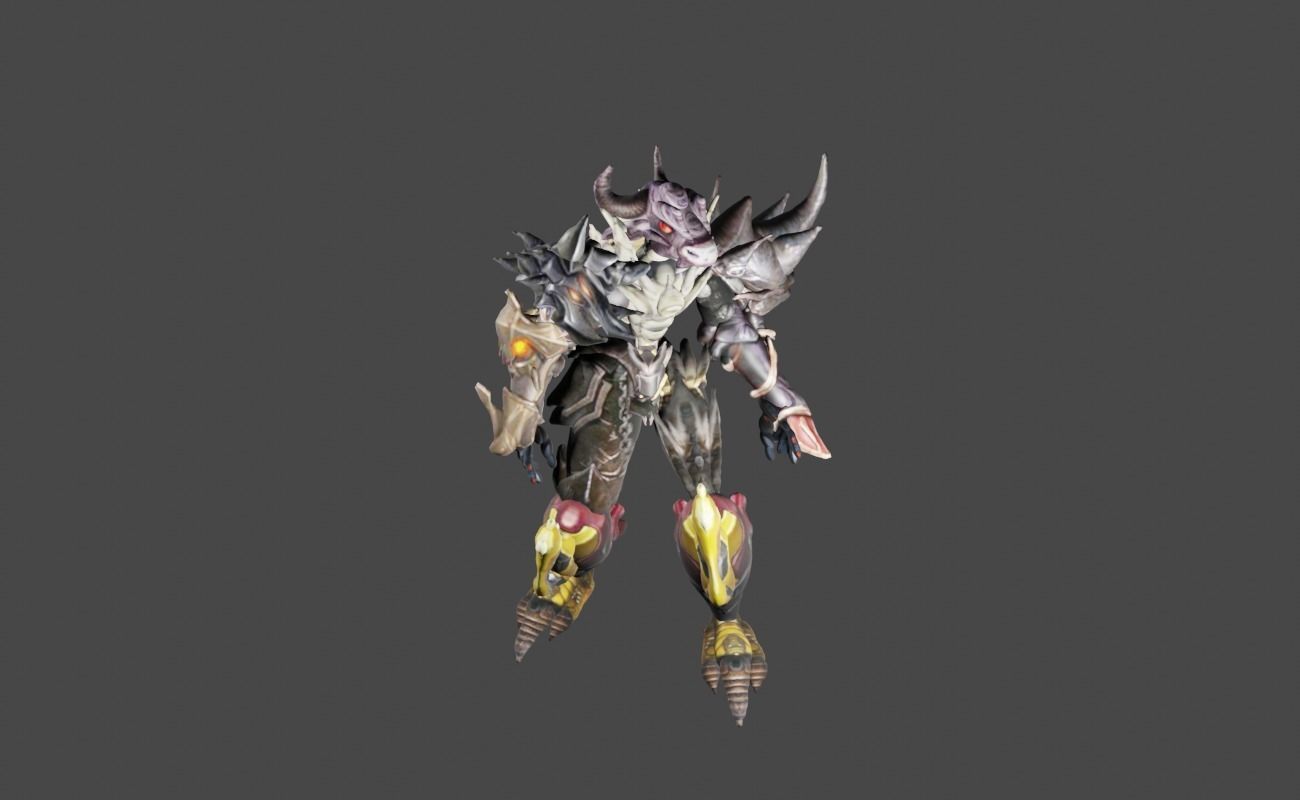 Zeloeman Beta B 16 Low-poly 3D model_6