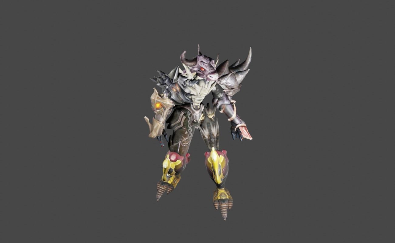 Zeloeman Beta B 16 Low-poly 3D model_7